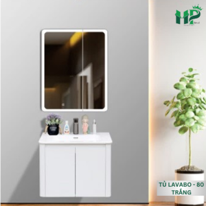 HP - TỦ LAVABO 80-60 TRẮNG