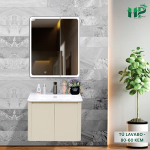 HP - TỦ LAVABO 80 - 60 KEM